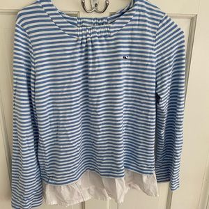 Girls Super Soft Sweatshirt Mixed Media-Vineyard Vines